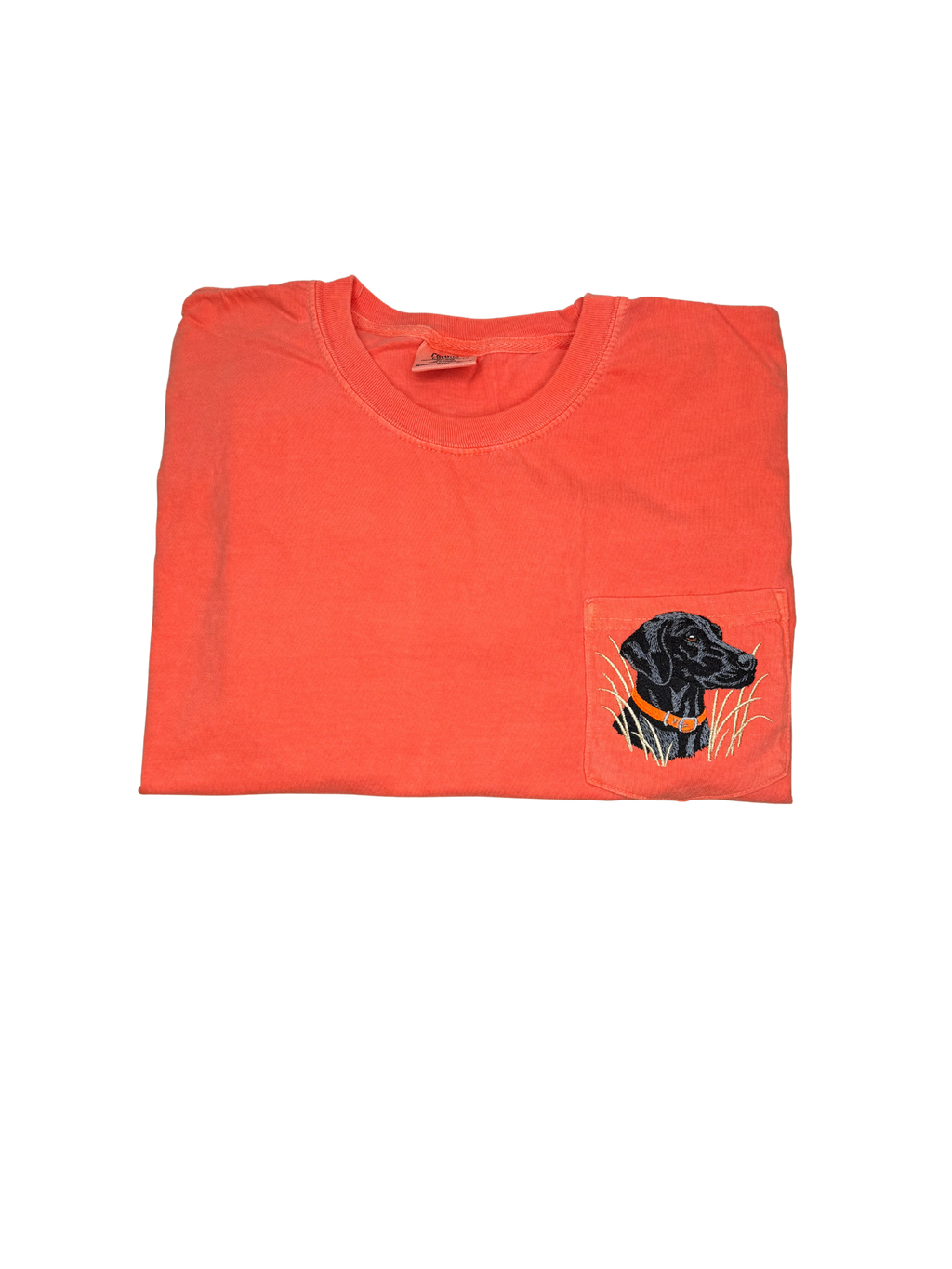 Embroidered Comfort Colors LS T-Shirt Lab