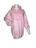 Grandmama Applique Hoodie with Grands on the Arm Embroidery